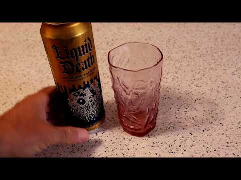 Liquid Death Iced Tea Armless Palmer 19.2 oz. Mega Can Taste Test Review