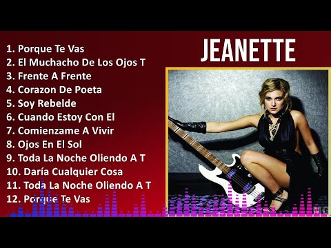 Jeanette 2024 MIX Las Mejores Canciones - Porque Te Vas, El Muchacho De Los Ojos Tristes, Frente...