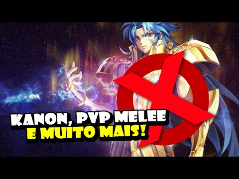 SAIU AS NOVIDADES E GOSTEI! KANON NÃO PODE SER BANIDO PVP MELEE E MAIS - Saint Seiya : Awakening