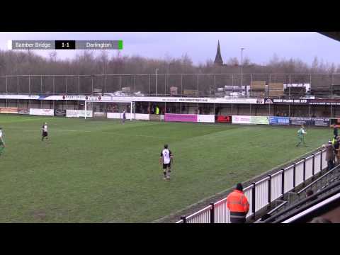 Bamber Bridge 1-2 Darlington - Evo-Stik First Division North - 2014/15