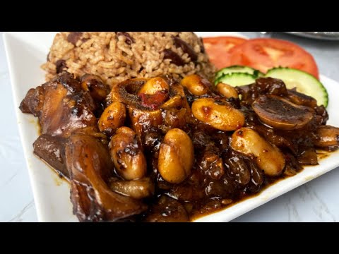 HOW TO COOK AUTHENTIC JAMAICAN COW FOOT AND BEANS RECIPE