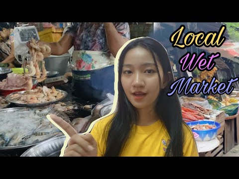 At my local wet market: Breakfast & Snacks! -Yangon, Myanmar