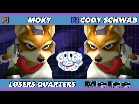 GOML 2023 - moky (Fox) Vs. Cody Schwab (Fox) Smash Melee - SSBM