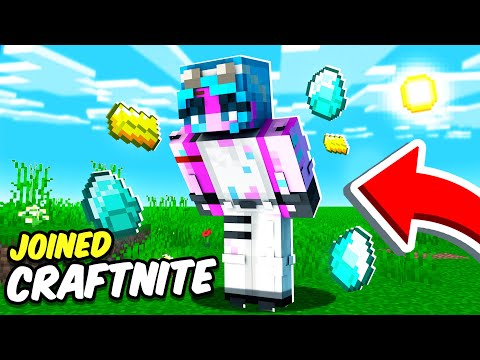 I JOINED CRAFTNITE! (epic)