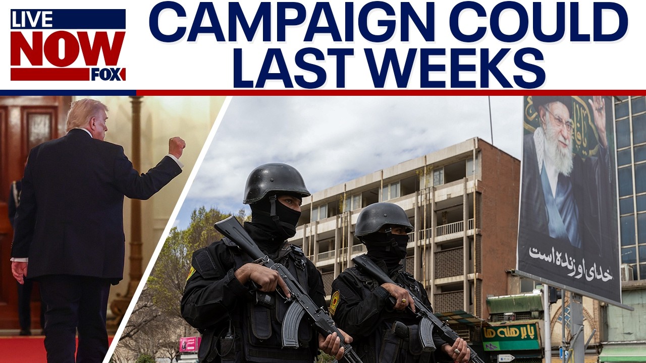 Iran campaign expected to last weeks, Trump ready to ‘go far longer’