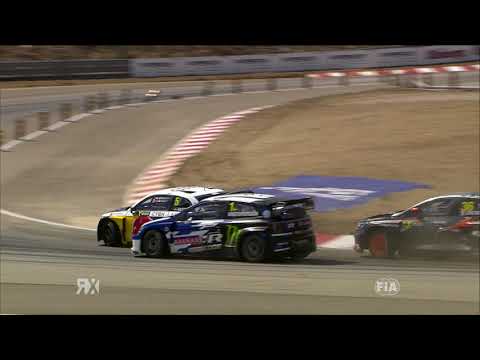 Kristoffersson and Ekstrom Clash into T1 | Montalegre RX 2018