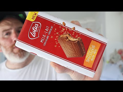 Lotus Biscoff Milk Chocolate Bar With Speculoos Cream