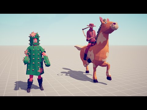 LASSO & CACTUS vs EVERY UNIT - Totally Accurate Battle Simulator TABS