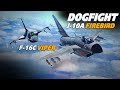 Chinese J-10A Firebird Vs F-16C Viper Dogfight | Digital Combat Simulator | DCS |
