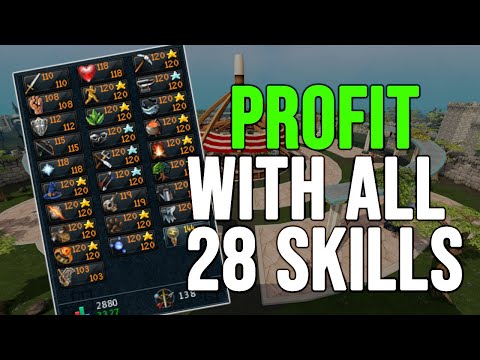 Money Making Methods for All 28 Skills in RuneScape 3