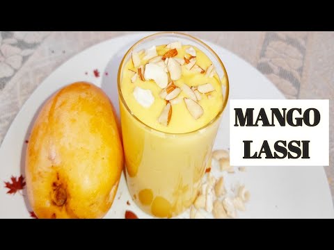 Mango Lassi Recipe | Mango Yogurt Smoothie | Sweet Lassi | Srujana Vlogs