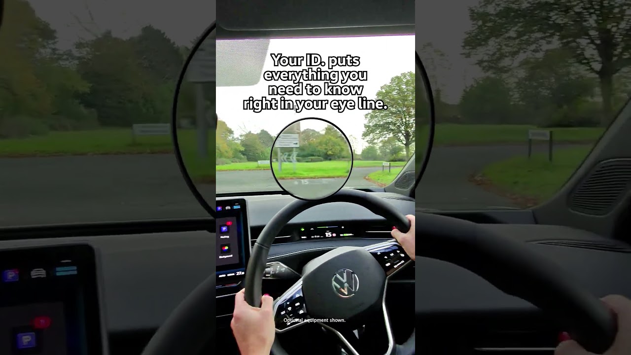 Head Up Display - a helping hand on all journeys  🤓 #VWID5