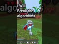 I Will Break the algorithms  #minecraft  #cubecraft #pvp #algorithm #shorts