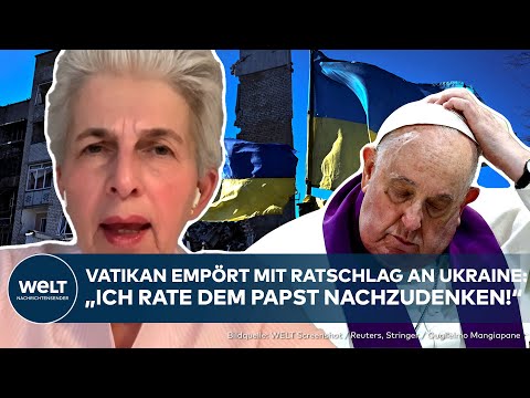UKRAINE-KRIEG: Vatikan empört mit Kapitulation-Aussage! Ukraine soll gegen Russland aufgeben!