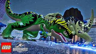 LEGO Jurassic World - T-Rex Buck VS Giganotossauro