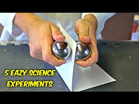 5個在家就能做的簡易科學實驗 (5 Eazy Science Experiments You Can Do at Home)