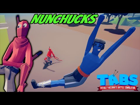 New Secret Unit Nunchucks vs EVERY FACTION 1v1 - Totally Accurate Battle Simulator TABS Mod