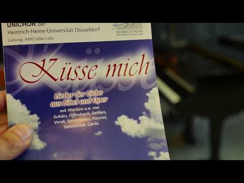 HHU - Unichor Generalprobe Programm 2018 "Küsse mich"