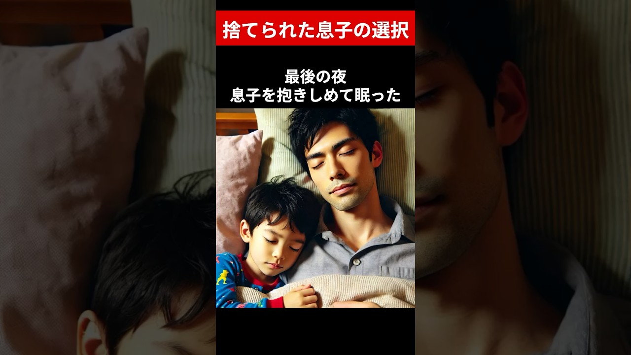 捨てられた息子の選択　#shorts #泣ける話