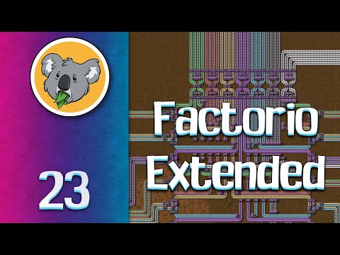 Factorio Extended Megabase #23 - Modded Factorio Gameplay