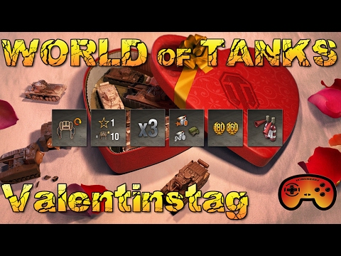 Valentinstag in WOT Gratis Tier 5 Premium Panzer?! - World of Tanks - Gameplay - Deutsch