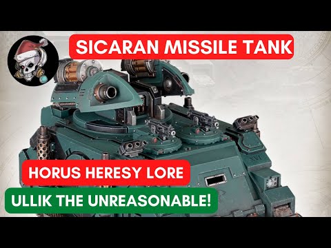 SICARAN MISSILE TANKS IN WARHAMMER 40000