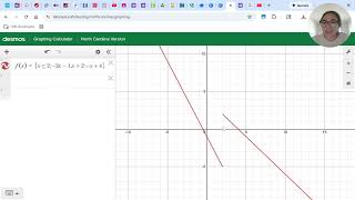 Piecewise Functions into Desmos