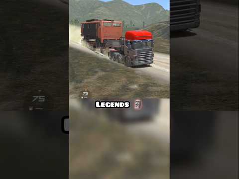 other players biggest cargo 🤡 at quarry vs me 🗿 #toe3 #truckersofeurope3 #gaming #respect #ets2