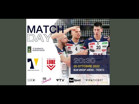 Volleyball, Italy, Seria A, 5 tour, Трентино - Лубе Чивитанова, Trentino - Lube Civitanova, 20.10.22