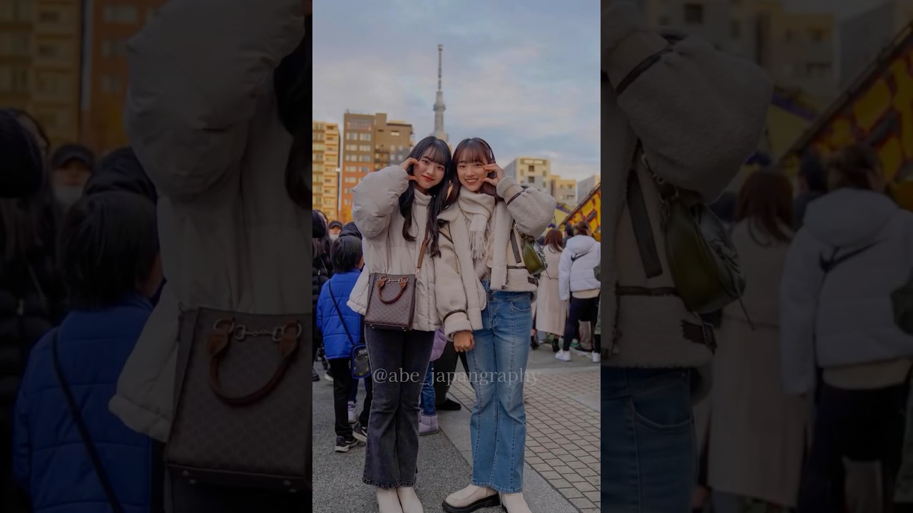 Cute Japanese in Tokyo #ストリートスナップ #streetphotography #photography