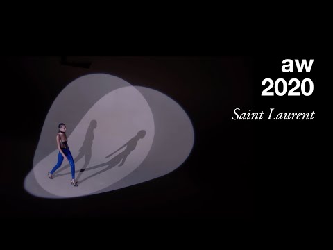 ROMANTIC NOIR: SAINT LAURENT - WOMEN WINTER 2020 - EDIT