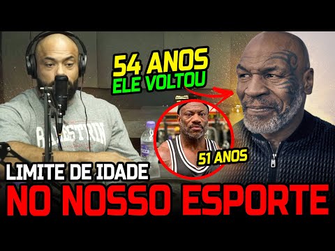 MIKE TYSON VOLTOU COM 54 ANOS, NOSSO ESPORTE É VÁLIDO PARA ESSA IDADE?