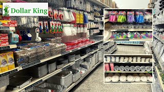 BROWSE WITH ME TODAY AT DOLLAR KING / DOLLAR STORE SHOPPING /
