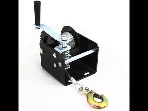 1ton Capacity Worm Gear Hand Winch