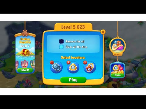 Fishdom game, level 5623 playrix