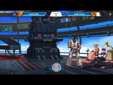 Cannes Winter Clash 2015 KOF13 5 on 5 Tournament,Team International vs Team Italia