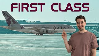 Qatar Airways First Class - A380 - BKK-DOH