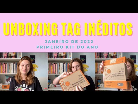 UNBOXING TAG INDITOS - PRIMEIRO KIT DO ANO