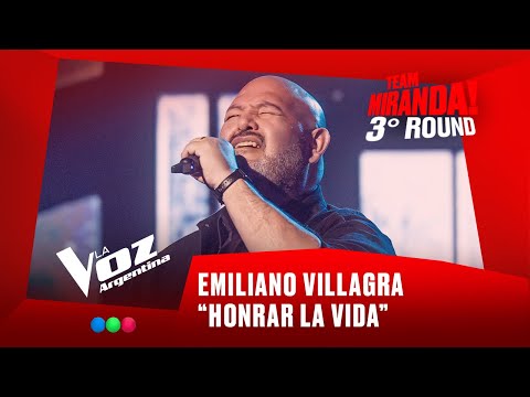 Emiliano Villagra - “Honrar la vida” - Team Miranda! - 3° Round - La Voz Argentina 2025