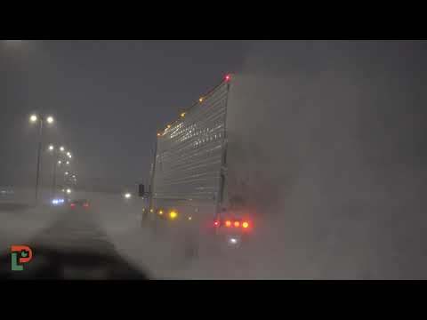 Moderate to Heavy Snow Falling Across Oklahoma City - February 16, 2021 #limitlessproduction