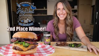 Charcoal Cheeseburger of Your Dreams!
