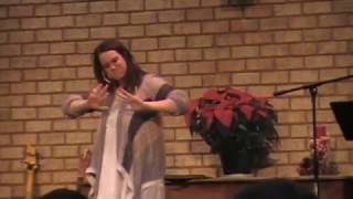 Christmas Hallelujah ASL   Jessica Ehmer Murphy Festival of Songs 12-04-16