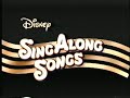 Disney S Sing Along Songs 1996 Promo B