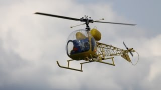 Vario-Helicopter      Bell 47 G III  "Blatt-Monster"