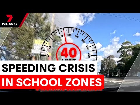 Sydney worst suburbs for speeding in school zones revealed | 7NEWS