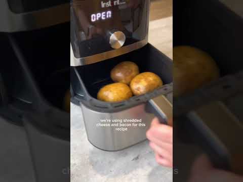 Easy Cheesy Jacket Potatoes in Your Air Fryer!