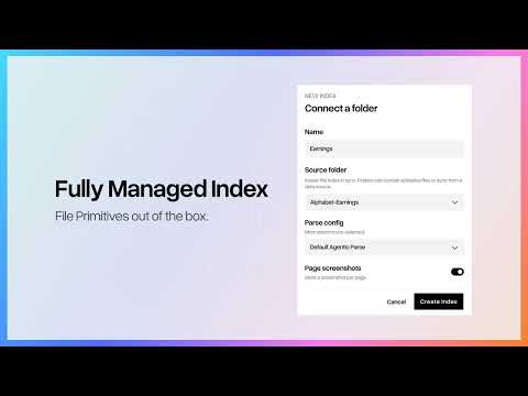 Announcing Retrieval Harness in LlamaParse Index