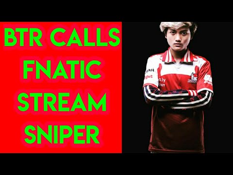 BTR Calls Fnatic Stream Sniper | BTR Vs TSM Entity Controversy | Ghatak Reply To BTR