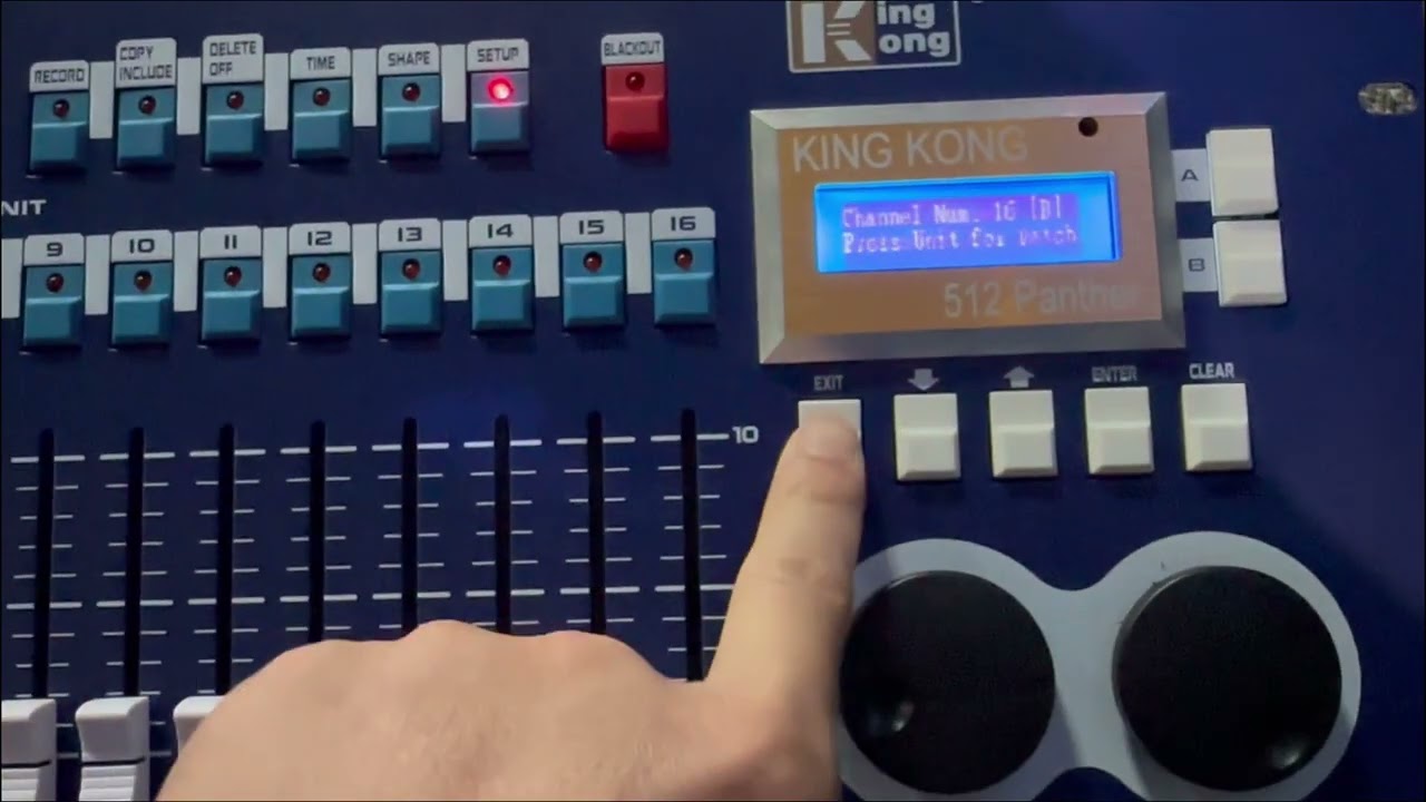 Hướng dẫn viết file BEAM & LED SVT trên bàn KINGKONG 512 PANTHER ( KINGKONG 256A)