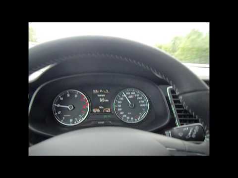Seat Leon Cupra 280 Momentanverbrauch bei 130kmh